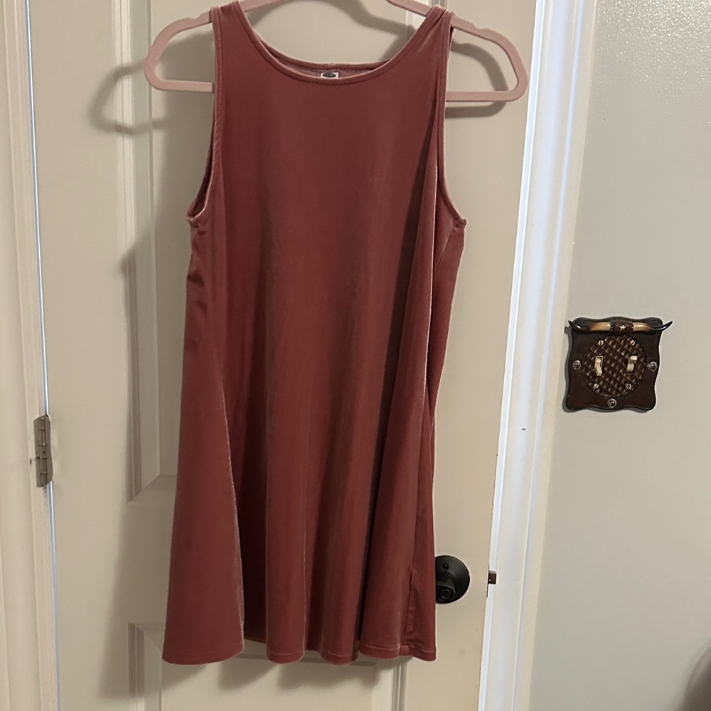 Old Navy Sleeveless Terracotta Mini Dress